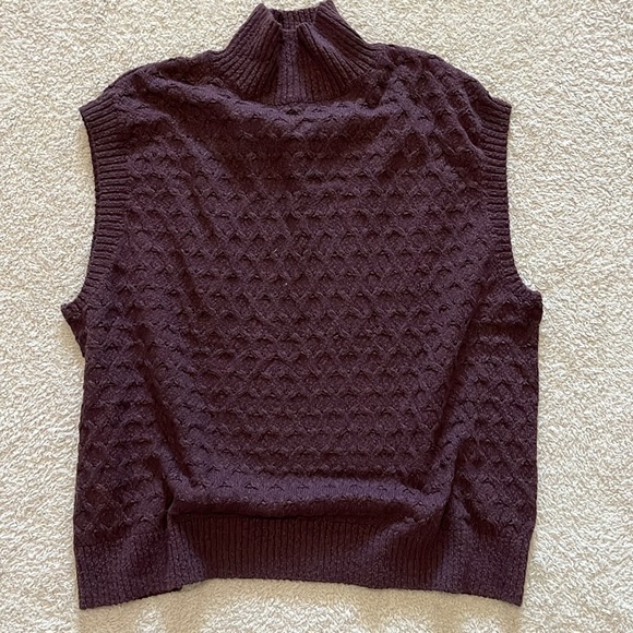 New Free People Rosemary Plum Sweater Set Size XS - Picture 6 of 8